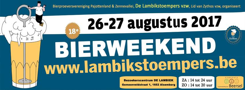 Lambikstoempers Bierweekend 2017 banner