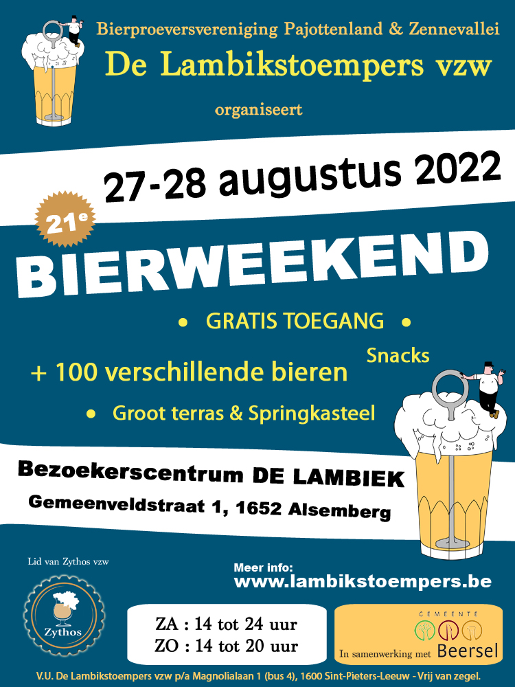 Lambikstoempers Week-end de la Bière 2022
