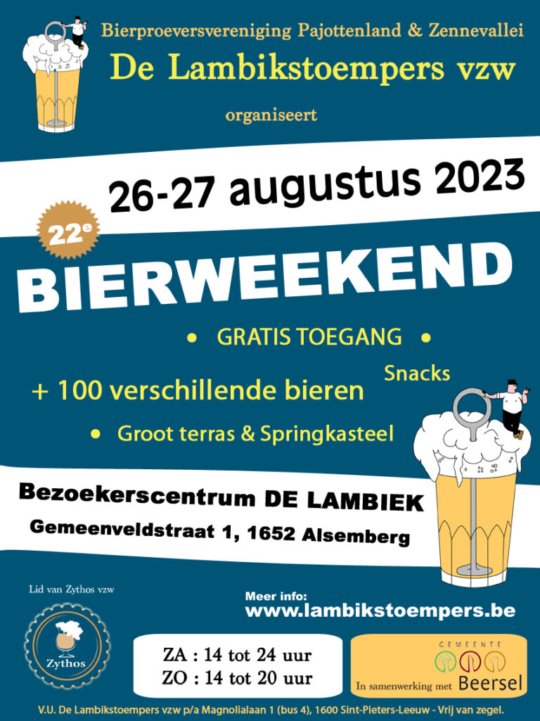 Lambikstoempers Week-end de la Bière 2023